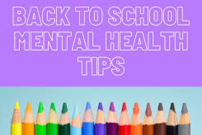 Back to School Mental Health Check-Up Supporting Your Child's Emotional Well-Being